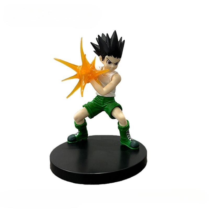 HUNTER×HUNTER Киллуа Золдик ГОН ФРИКС Аниме Фигурка Настольное Украшение Коллекционная Модель Кукла Игрушки Подарки