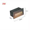 LED IP65 Waterproof Stairs Step Light Outdoor Wall Lamp Corner Garden Street Footlight  Recessed for Porch Yard Balcony 220V
