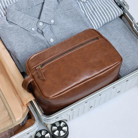 Органайзер для косметичек с несколькими отделениями, большой вместимостью, застежкой-молнией, многоцелевая водонепроницаемая дорожная косметичка