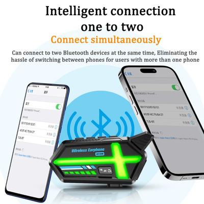 BT26 Мотоциклетный шлем Интерком Система 500м Диапазон Водонепроницаемая Bluetooth Гарнитура Для Связи