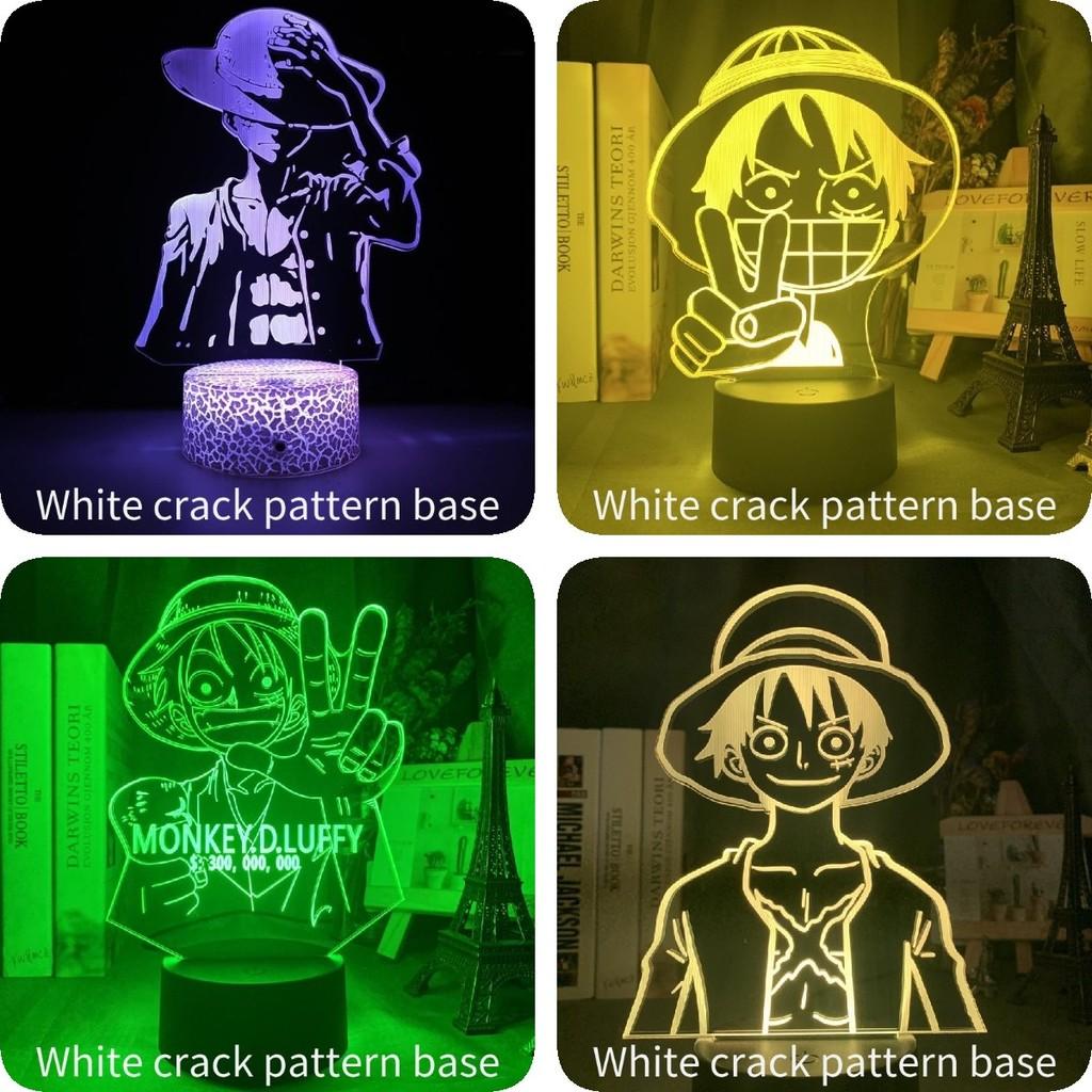 Unique Series Acrylic Night Light With Remote Control Touch Activation Features