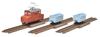 Railway Collection Iron Collection Narrow Gauge 80 Akasaka Mine Ore Transport Train Set Diorama Supplies (Deki 1/Ho 1) 3-Car