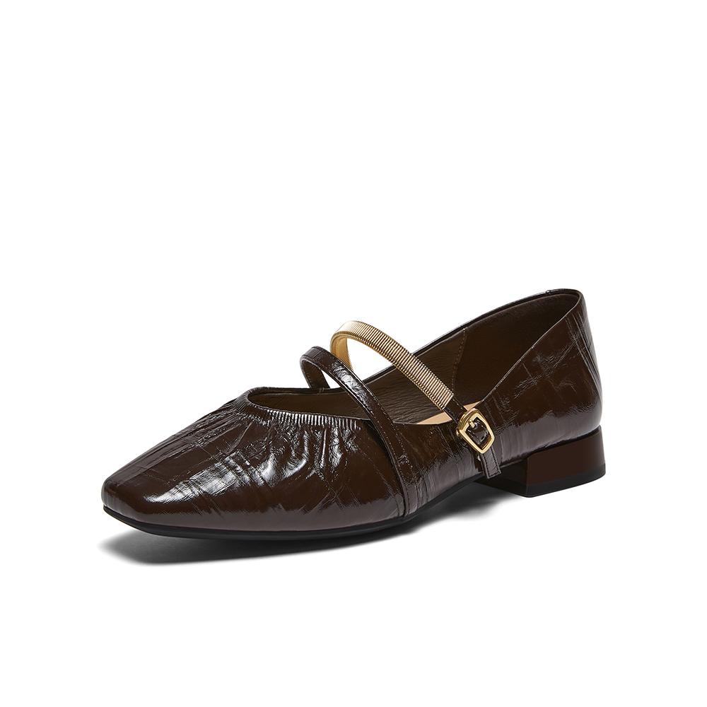 Best 26 Autumn Shopping Mall Same Style Mary Jane Shoes Simple and Fashionable Women's Single Shoes BN273CQ6