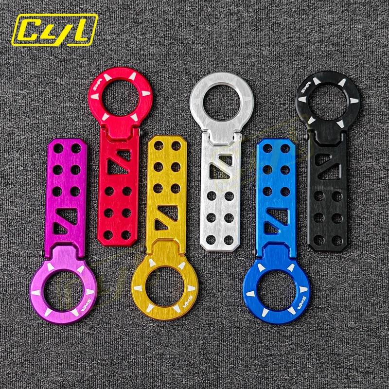 1 Set Universal Aluminum Alloy Front Tow Hook Racing Tow Hook Car Accessories