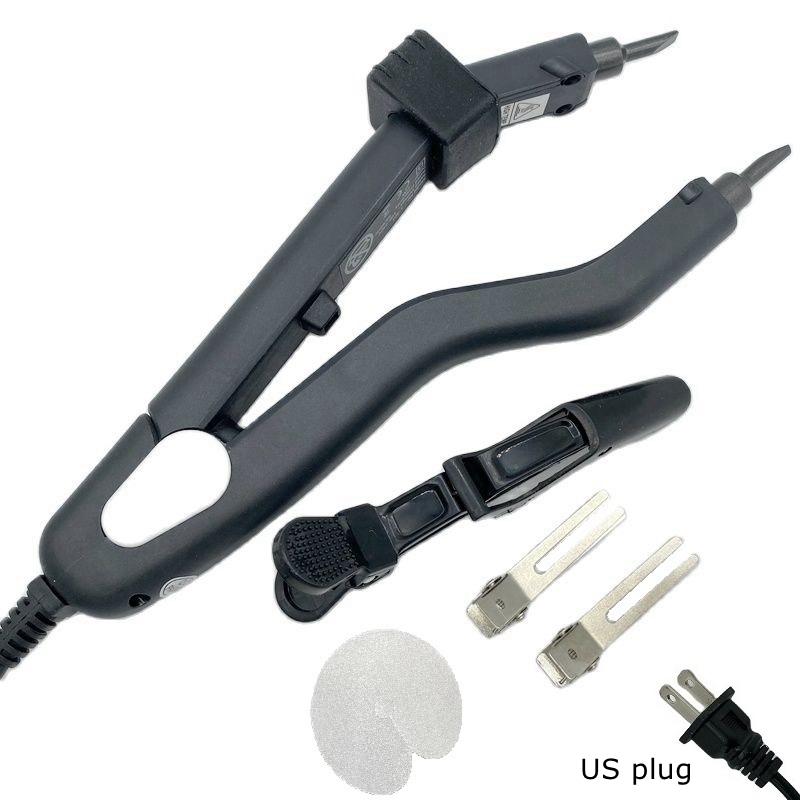 Heat Hair Connector Hair Extension Iron High Temperature Controllable Heat Iron with Gift - Perfect for Your Hair!"