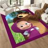 Masha Bear Floor Mat Perfect for Hallway Entryway Outdoor Balcony Antislip Carpet Decorate Offices Wedding Party Gift