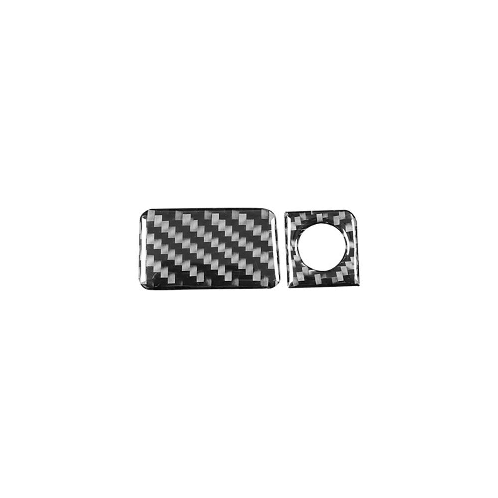 Carbon Fiber Style Interior Sticker for Lexus GS 1998-2005 Front Passenger Toolbox Switch Cover