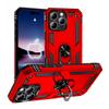 Military Armor Holder Shockproof Case for Apple IPhone 16 Pro Max 15 Pro 14 Plus 13 Pro Max 12 11 Metal Ring Stand Full Protection Cover