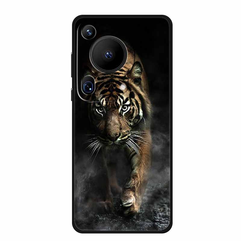 For Huawei Pura 70 Ultra Case 70Ultra Black Silicone Soft Back Cover Case For Huawei Pura 70 Ultra Phone Case Cover Pura70 Ultra