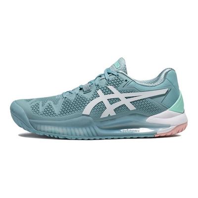 Женские кроссовки Gel Разрешение 8 Дымчато-Синие Белые 1042A072-408