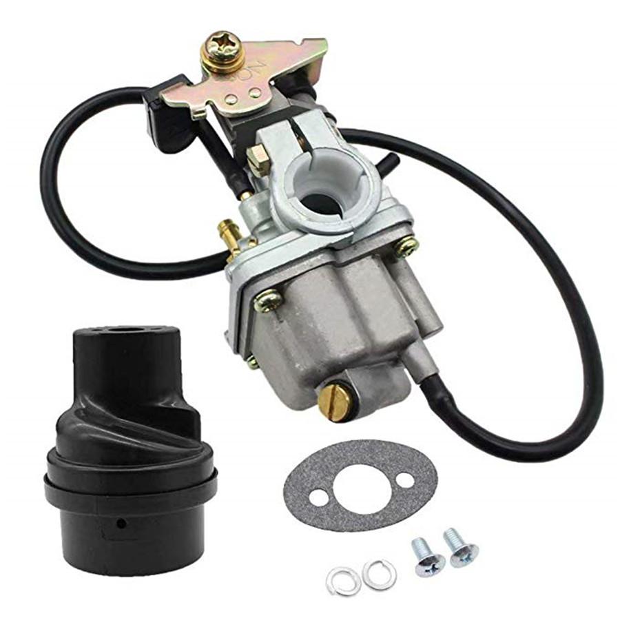 Carburetor & Air Filter Box Assembly For Suzuki JR 50 JR50 LT50 Carb 1978-2006