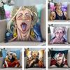 Горячая Подушка-Чехол Record of Ragnarok Мягкая Плюшевая Ткань Двусторонний Печатный Чехол на Подушку для Дивана для Всех Сезонов Домашний Декор Подарок