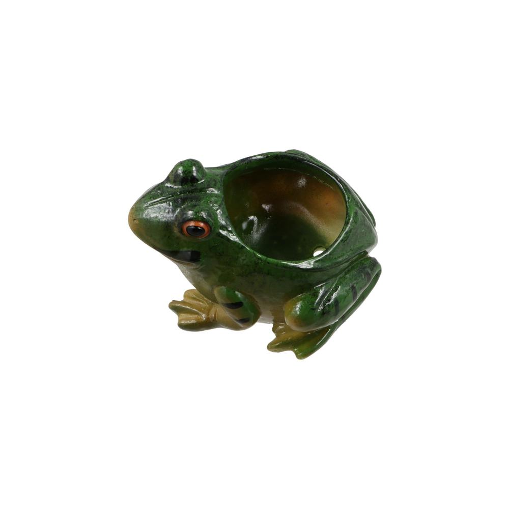 Breathable Frog Succulent Plant Pots Resin Plant Planter Durable Frog Flower Pot Indoor