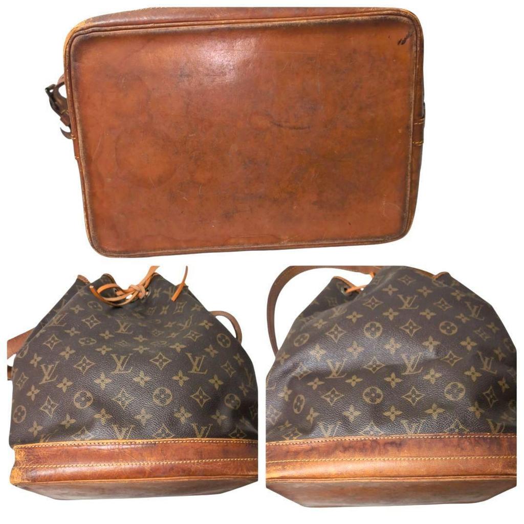 Louis Vuitton Noe Сумка через плечо с монограммой Ручная сумка С затяжкой, Коричневая Аутентичная из Японии