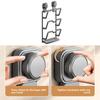 Carbon Steel Suction Cup Pot Lid Rack Cookware Storage Cutting Board Storage  Kitchen