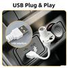 Звездный проектор Ночник USB-подключение 360° Вращающийся Проектор Ночник 5/10/15 узоров Луна Звезда Атмосферный Ночной светильник для Спальни Автомобиля Декор