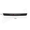 Carbon Fiber Car Door Plate Sill Scuff Cover Anti Scratch Sticker PU Accessories
