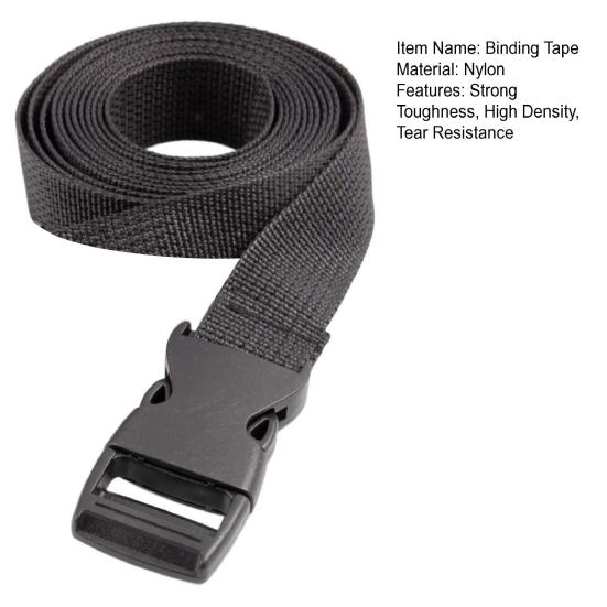 Binding Tape High Density Quick Dry Highly Strength Nylon Reinforced Backpack Tent Straps Outdoor Camping