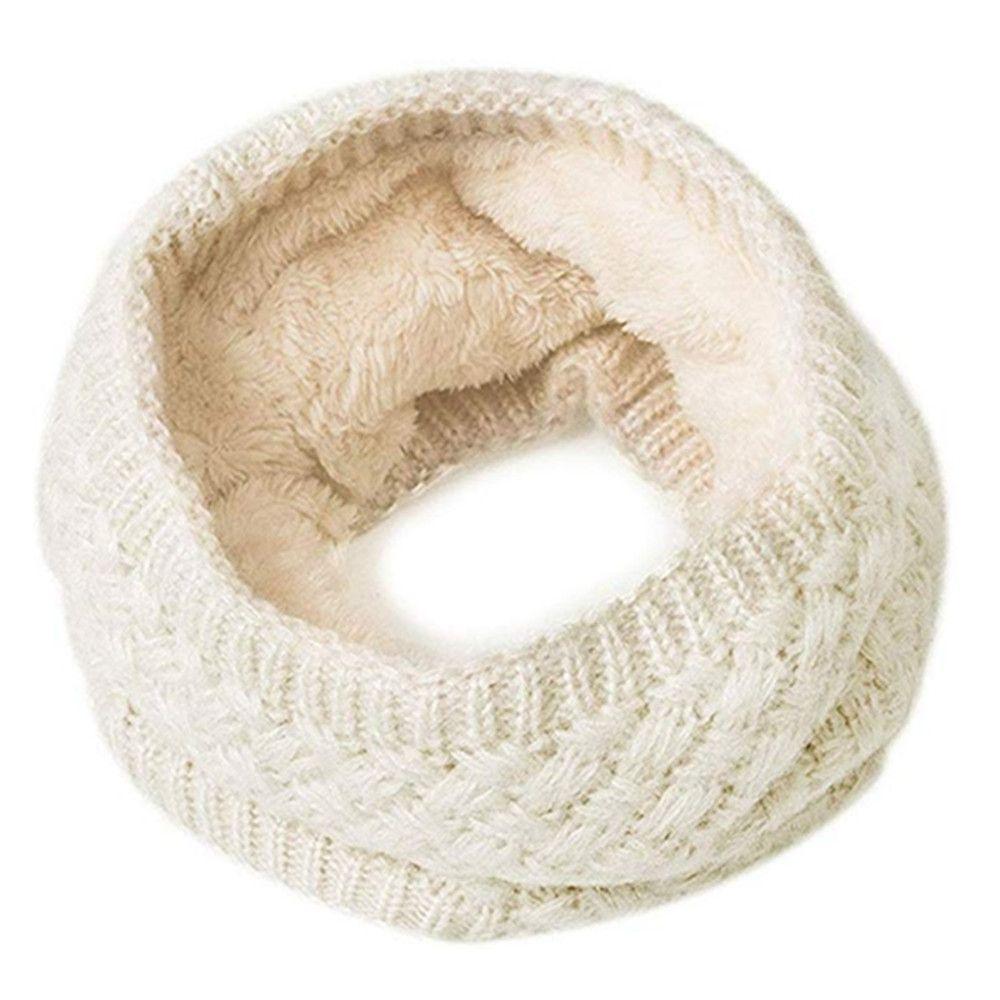 Men Women Thick Neck Gaiters Soft Neckerchief Knitted Scarf Snood Neck Warmer Autumn Winter Thermal