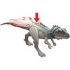 Mattel Jurassic World Big Action Troodon Dinosaur Action Figure 30cm Gray Kids Toy Ages 4 and Up JKL88