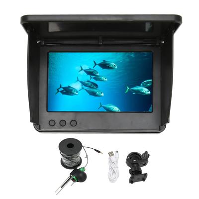 Рыболовная камера 5 дюймов 2500cd Яркость IPS 800 X 480 HD Экран Водонепроницаемый Подводный рыболовный эхолот