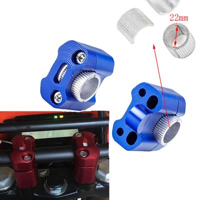Cnc Machined 6061 Pit Dirt Motorcycle Clamp Handle Riser Adapter для Moto Guzzi Dax Skyteam Gn125 Moped Accessories