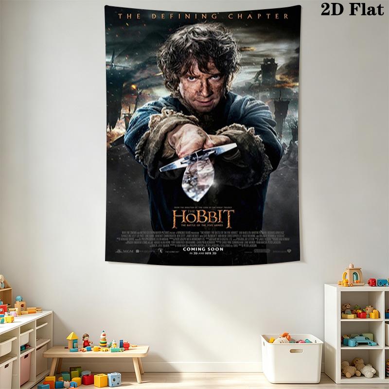 The Hobbit Journey Tapestry Wallmounted Background Cloth Soft Background Wall Hanging Cloth Wall Covering Decoration
