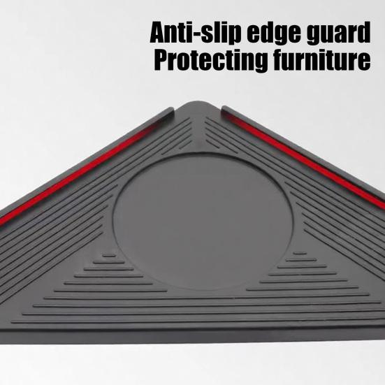 5 шт./компл. Инструмент для подъема и перемещения мебели, Тяжелый мебельный подъемник с 4 колесами, Ролик для бытовой техники, Мебельная тележка-слайдер с рычагом