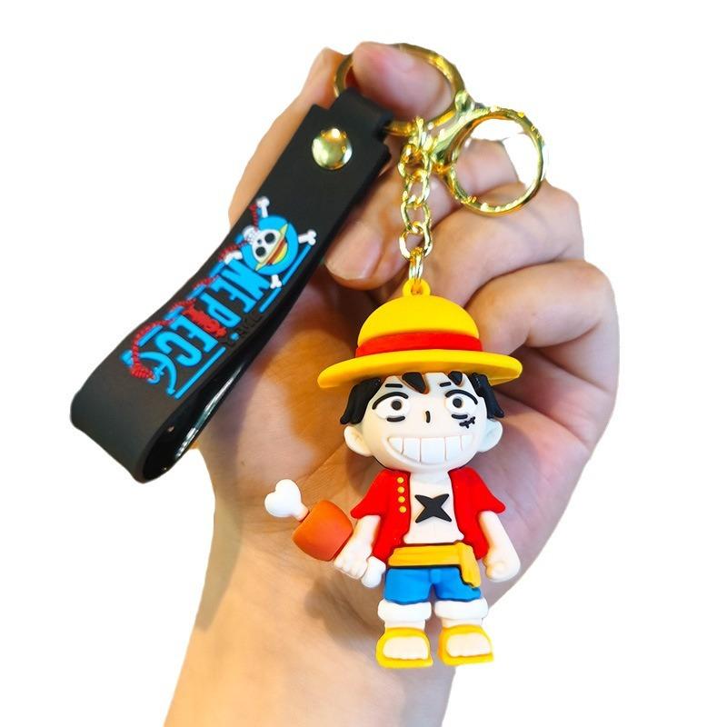 Серия One Piece Брелок Луффи Эйс Зоро Популярный за рубежом Приз из игрового автомата Подарок для девочек на праздники Кавайный Милый