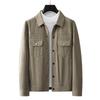 New Corduroy Jacket Men, Autumn Loose Lapel Casual Trendy Baseball Jacket, Luxury Workwear Style Men's Outerwear
