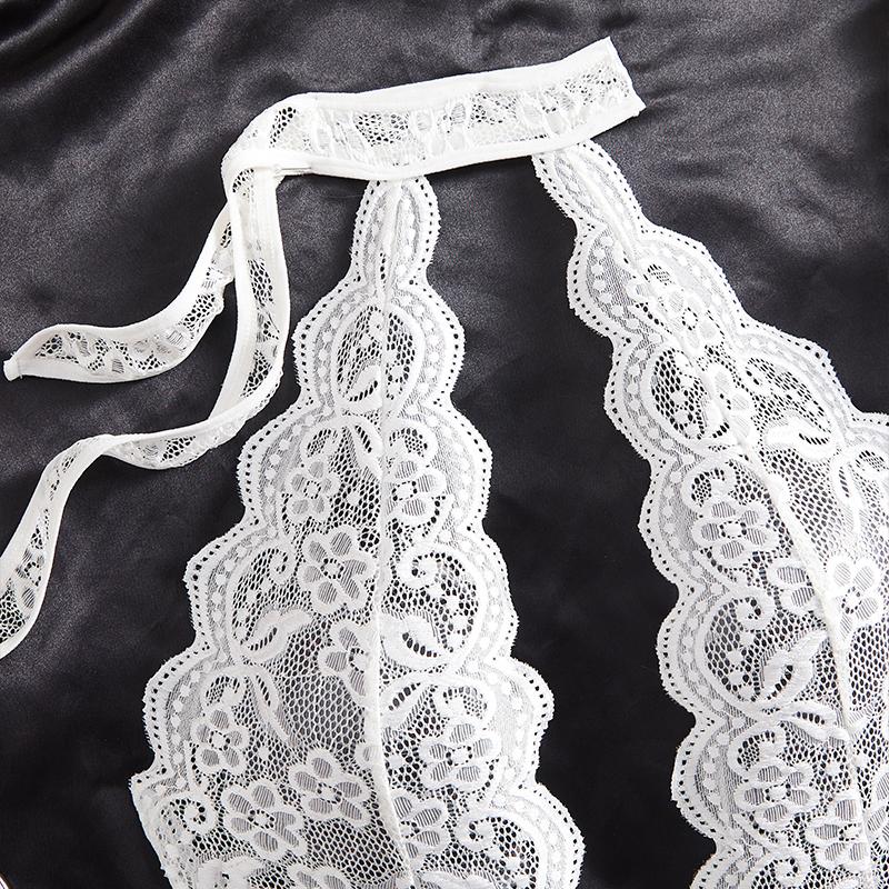 Сексуальное нижнее белье для женщин, цельный прозрачный кружевной комбинезон-пижама, боди с глубоким вырезом, без ластовицы, тедди, кукла, эротические костюмы