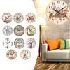 Wall Mounted Creat Wooden Clock Wood Carfts Design