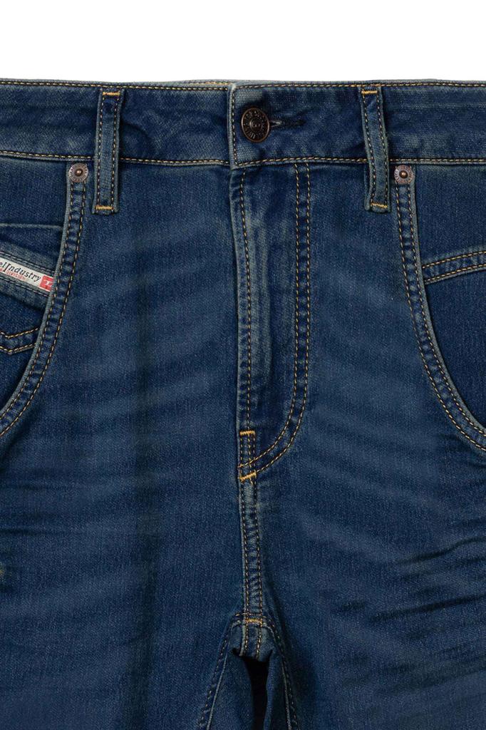 Джинсы-джоггеры из денима Boyfriend 00CYQVR9H21 01 Индиго Синий 25 [Diesel] Женские FAYZA-NER9H21