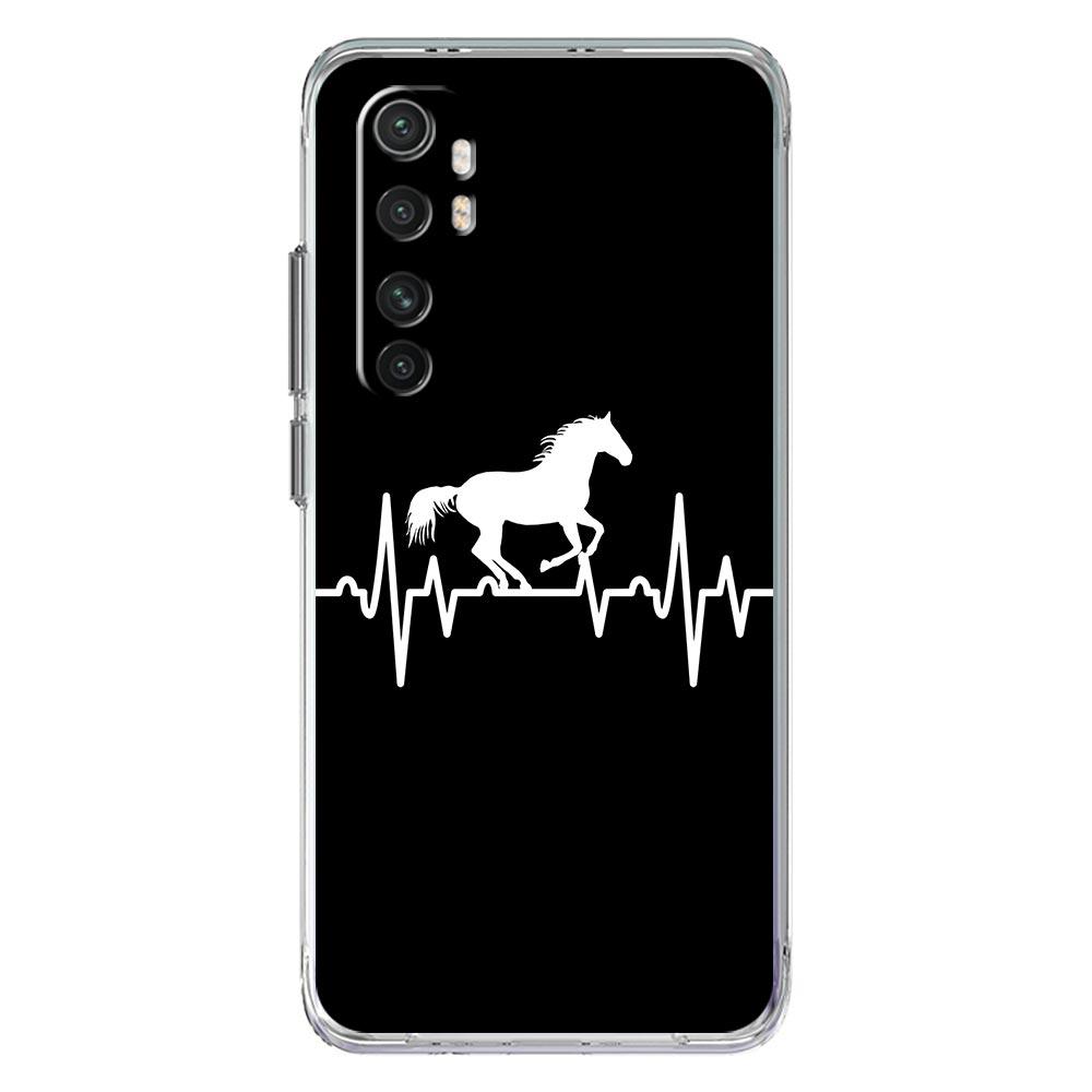 Чехол для телефона с изображением животного, лошадь, для Xiaomi Poco X5 NFC X3 F5 F4 F3 M3 14 13T 12T 12 13 Lite 11 Ultra Mi 10T 5G 11X Pro, прозрачный чехол