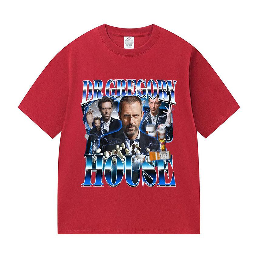 Dr Gregory House Md Funny Meme Tee Shirt Unisexs Women Vintage High Quality Fashion Tshirt summer 100 Cotton Oversized T Shirts