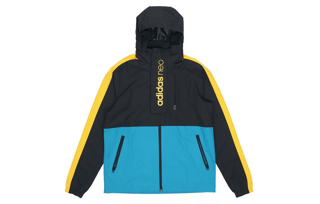 adidas Мужские куртки Neo Черный Стойка Умеренный Другое FK9945
