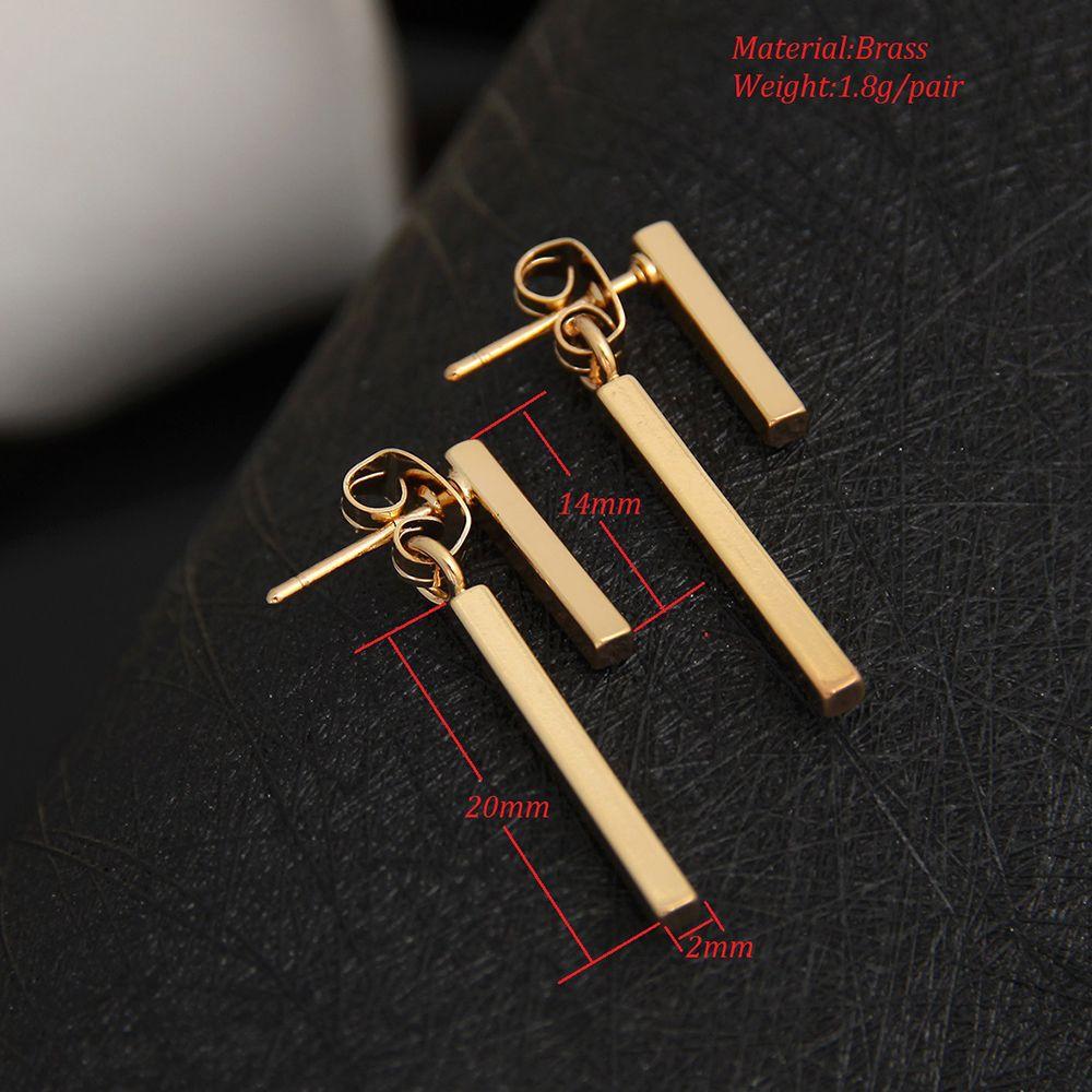 Свадебные подарки Серьги-гвоздики однотонные Корейский стиль Серьги для женщин Аксессуары для украшений Т-образные
