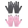 1 Pair Reusable Moisturizing Gel Gloves Touchscreen Hand Care Gloves for Dry Skin Washable Comfortable Cotton Blend Gloves