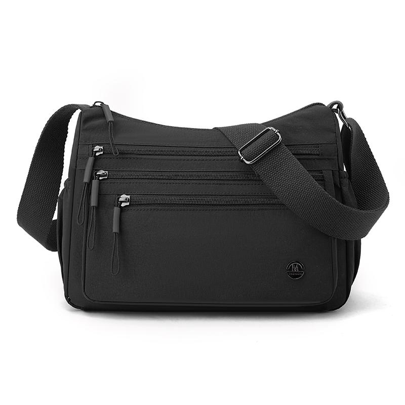 Женская сумка через плечо с несколькими отделениями, вместительная, для мам, легкая нейлоновая сумка для шопинга, путешествий и прогулок