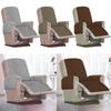 Recliner Chair Cover Slipcover for Armchairs Washable Sofa Couch with Adjustable Elastic Strap Furniture Protector for Room