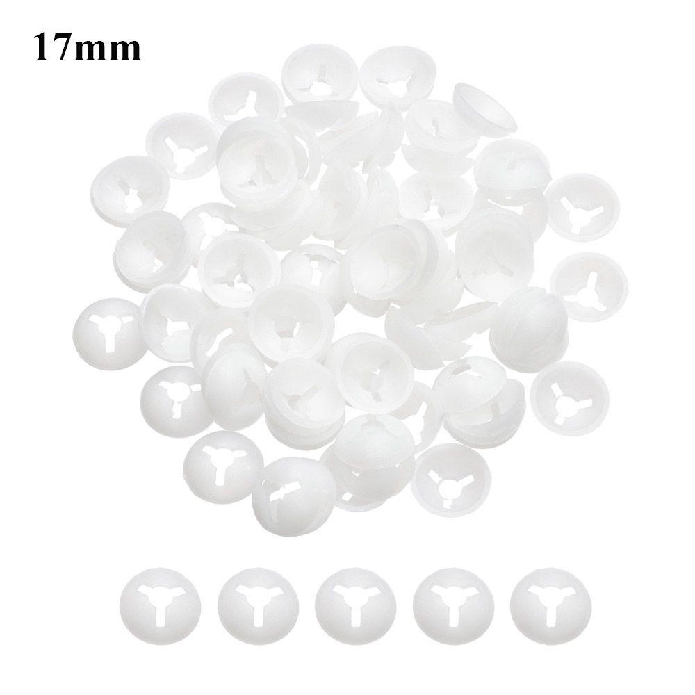 Kids Toys DIY Craft Doll Nose Washers Round Gaskets Washers Doll Animal Toys Plastic Safety Eyes