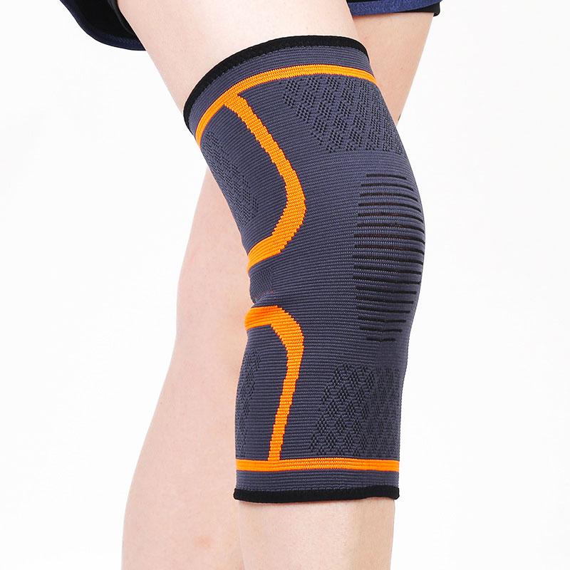 6 цветов, нескользящая поддержка колена, наколенник для фитнеса, защитный наколенник