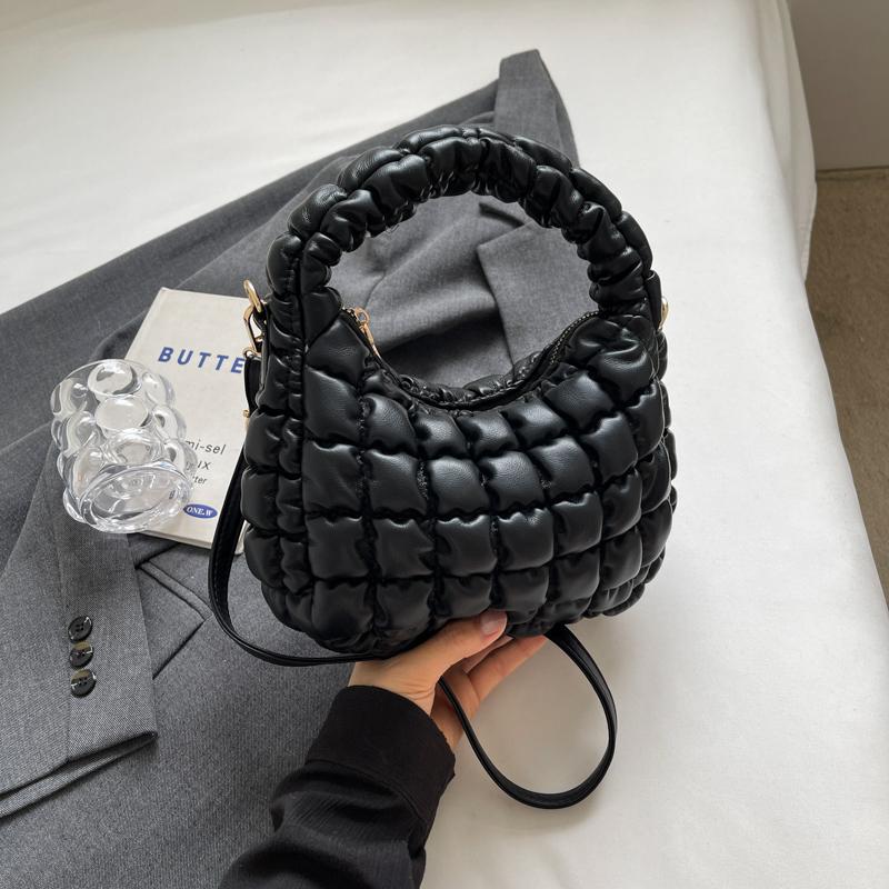 Дизайнерские брендовые сумки для женщин, роскошные сумки через плечо, женские сумки, зимние сумки-тоут из кожи с пуховой подкладкой