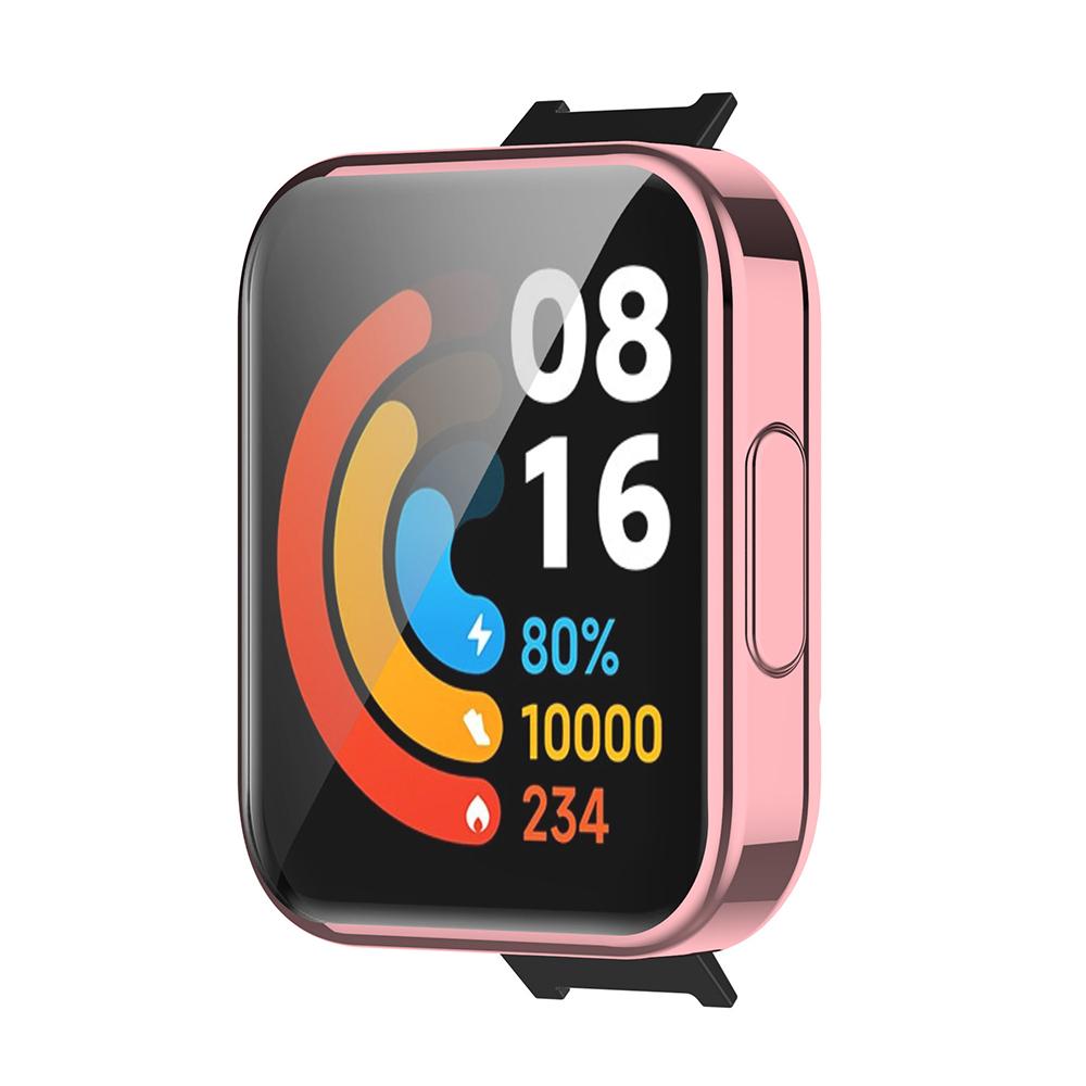 Гальванический защитный чехол из ТПУ для Redmi Watch 2 Lite, полноэкранный защитный бампер, рамка