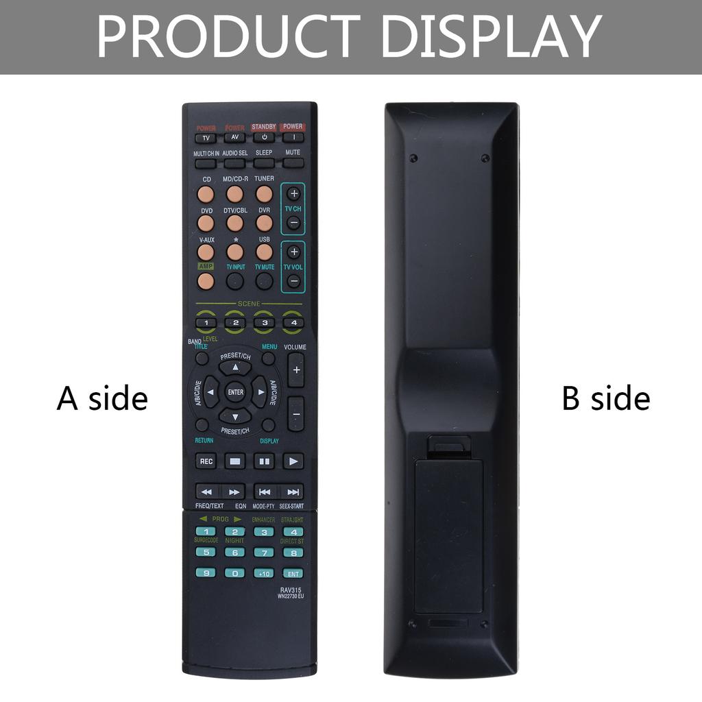 Сменный пульт дистанционного управления для аудио-видео ресивера RAV315 WN22730EU для HTR6040 HTR6050 RX-V450 RX-V461 RX-V561 RAV311 Запасная часть