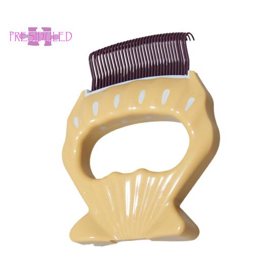 Расческа для домашних животных, массажная расческа для удаления волос, щетка для удаления линьки, щетка для кошек, собак, прочный инструмент для нежного ухода