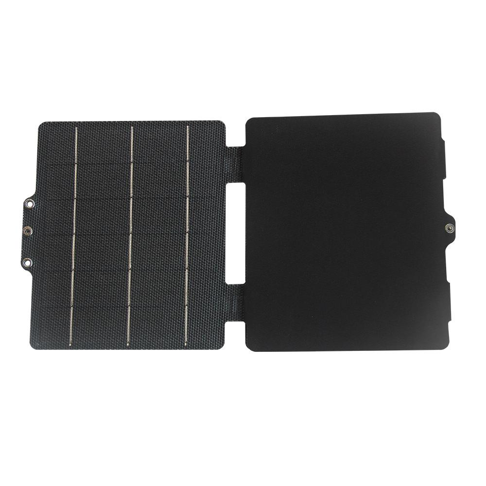 Уличное портативное гибкое складное солнечное зарядное устройство с портами Type-C/USB/DC для кемпинга, походов, мобильного телефона, для экстренных ситуаций