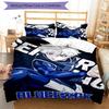 3pcs Nagi Seishiro BlueLock Bedding Set Duvet Cover Closure Includes 1 Duvet Cover & 2 Pillowcases, Soft and Comfortable for All Seasons.