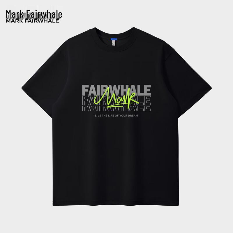 MARK FAIRWHALE Men's Heavyweight Short Sleeve T-Shirt