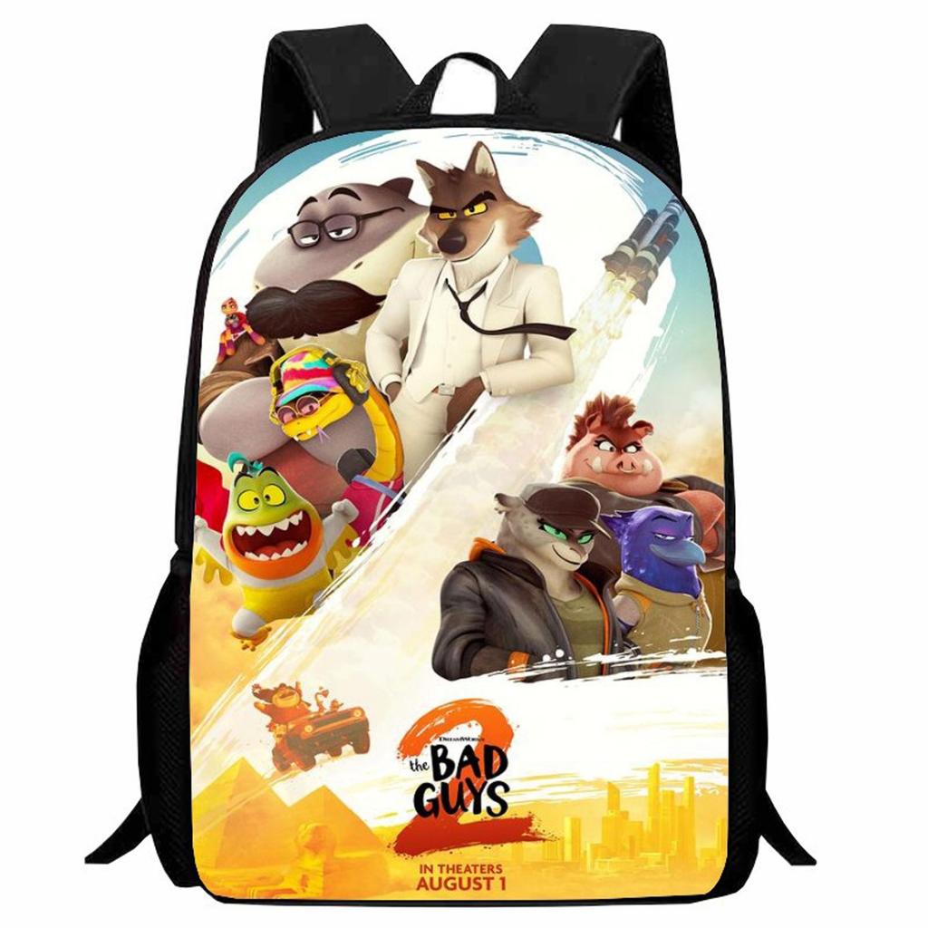 Рюкзак с принтом для студентов